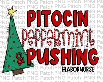 Labor and Delivery Nurse Christmas, Christmas PNG Digital Design, Nurse Sublimation Design Download, Instant Download, Clipart, Funny Nurse