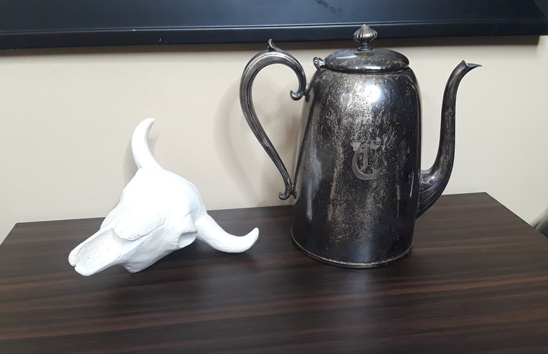 Antique Silver Plate Coffee Or Tea Pot Made Sometime In 1925 Etsy