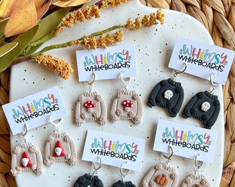 Sweater Earrings; Fall Sweater; Spooky Sweater; Halloween; Fall Style; Fall Earrings; Halloween Earrings; Spooky Season; Earrings; Huggies