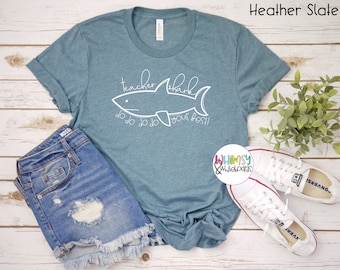 Teacher Shark Shirt, Teacher Shark Tee, Testing Shirt, Testing Tee, Teacher Humor, Teacher Shirt, Teacher Tee, Teacher T-Shirt