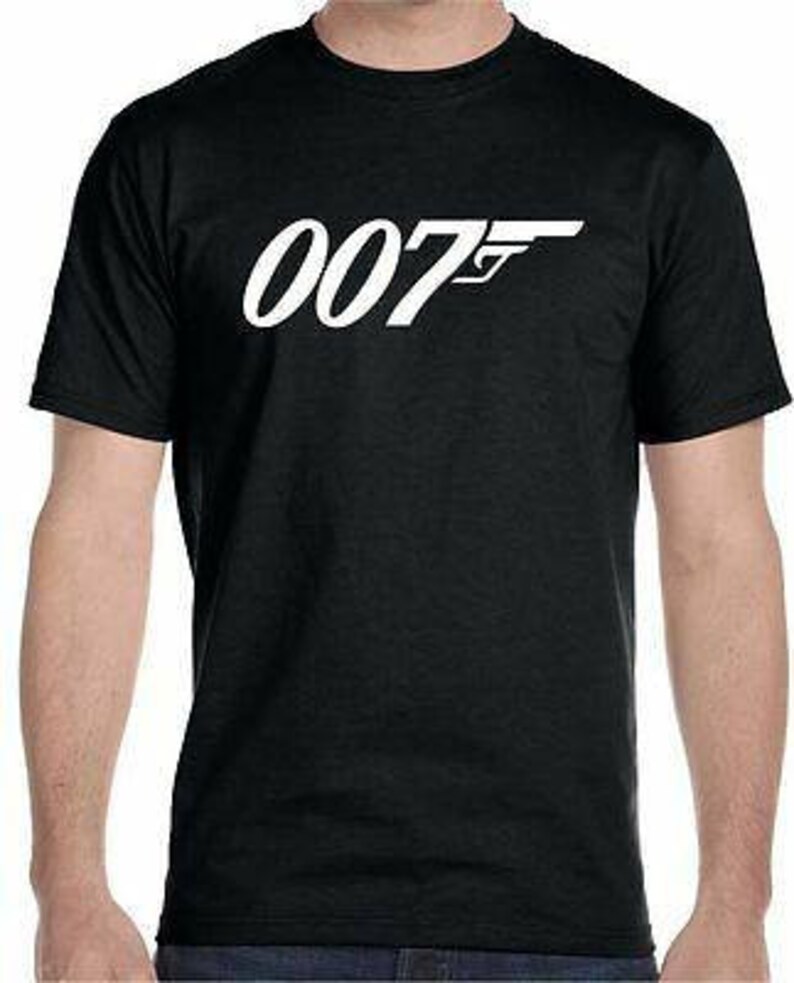 james bond 007 t shirt