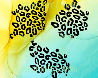 Leopard Print SVG, Cheetah Patch SVG, Cheetah Svg, Tumbler Svg, Leopard T-Shirt SVG, Leopard Patch Svg, Leopard Bleaching Patch, Bleach Svg