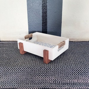 Knick Knack Shelf, Trinket Tray, Wood Tray, Farmhouse, Entry Table, Plant Stand, Rustic Decor, Bathroom Tray, Kitchen Table, Wood Riser