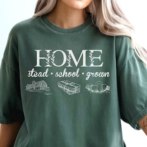 Homesteading PNG, Farming PNG, La vie à la ferme PNG, Tendance, Farm Mama PNG, Chicken Lady, Support local Png, Sublimation, École à la maison