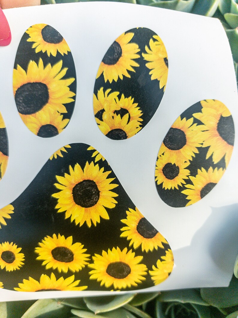 Free Free 338 Sunflower With Paw Print Svg Free SVG PNG EPS DXF File