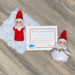 Elf Baby with Bunting
