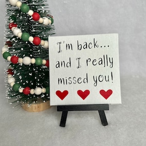 Elf Prop - Canvas Panel - I'm Back