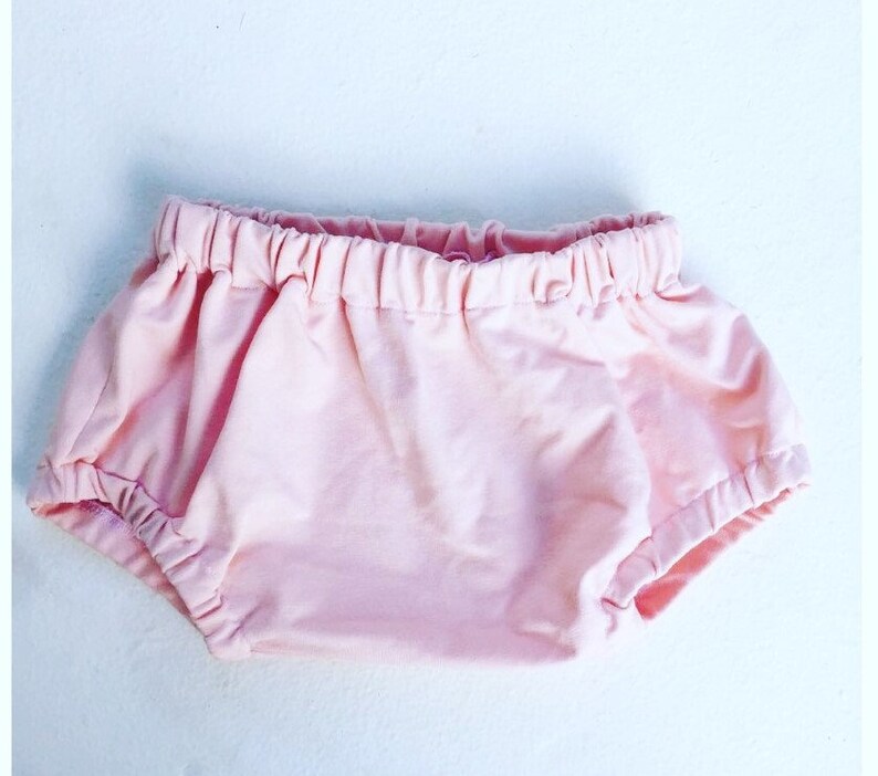 Baby bloomer nappy courts in salmon from Jersey baby clothes baby clothes