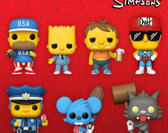 Vintage 1990 Bart Simpson on Skateboard 