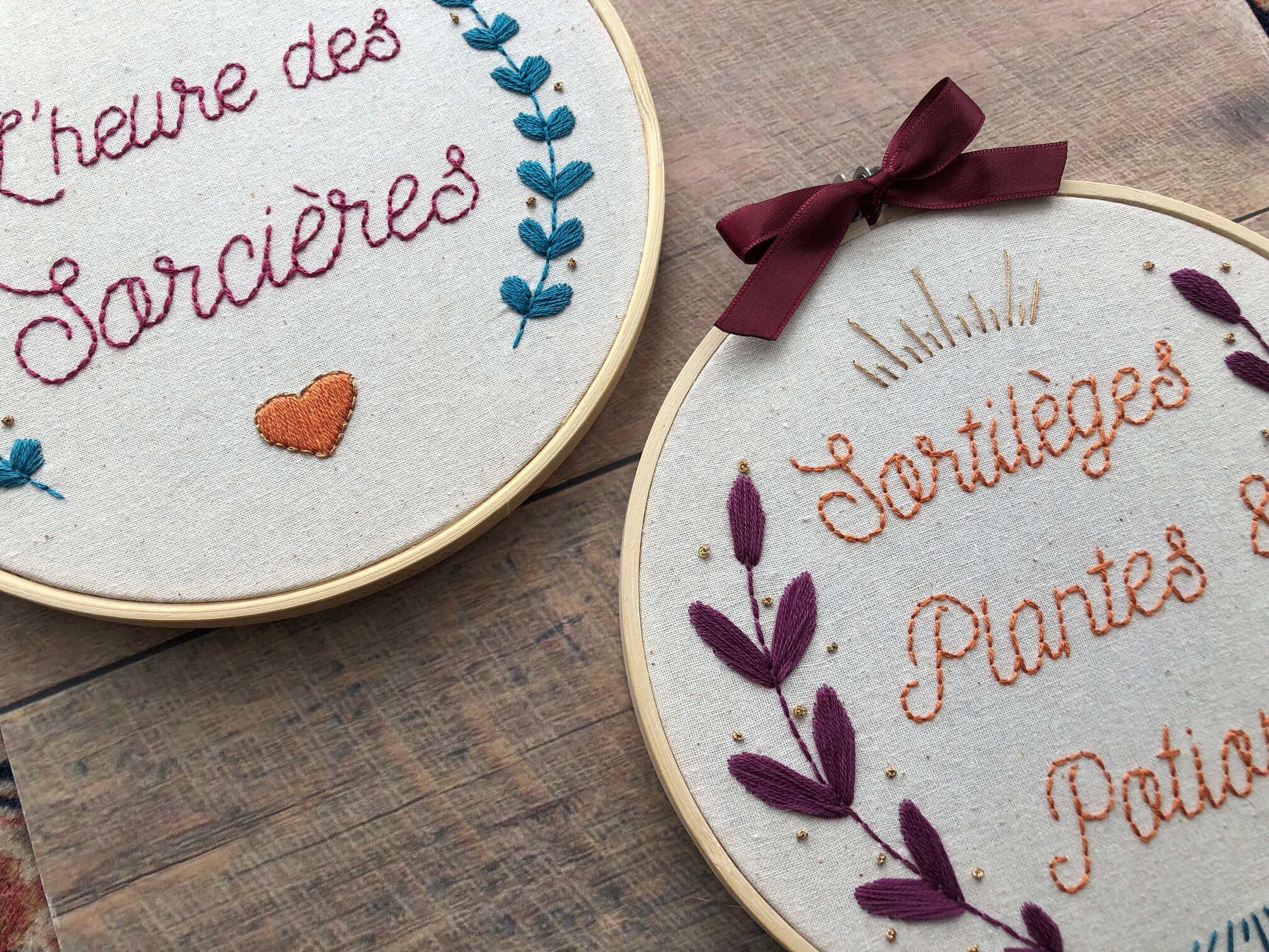 Broderie de Sorcière - Mon Boudoir Grand Format