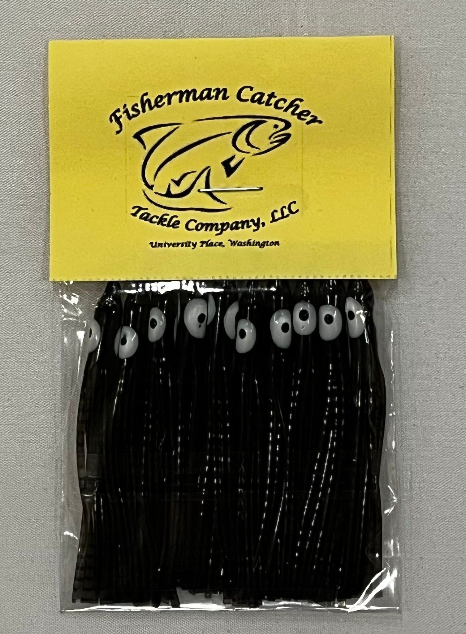 NEW 2.5 Inch 6cm Black Needle Squid Skirts -  Canada