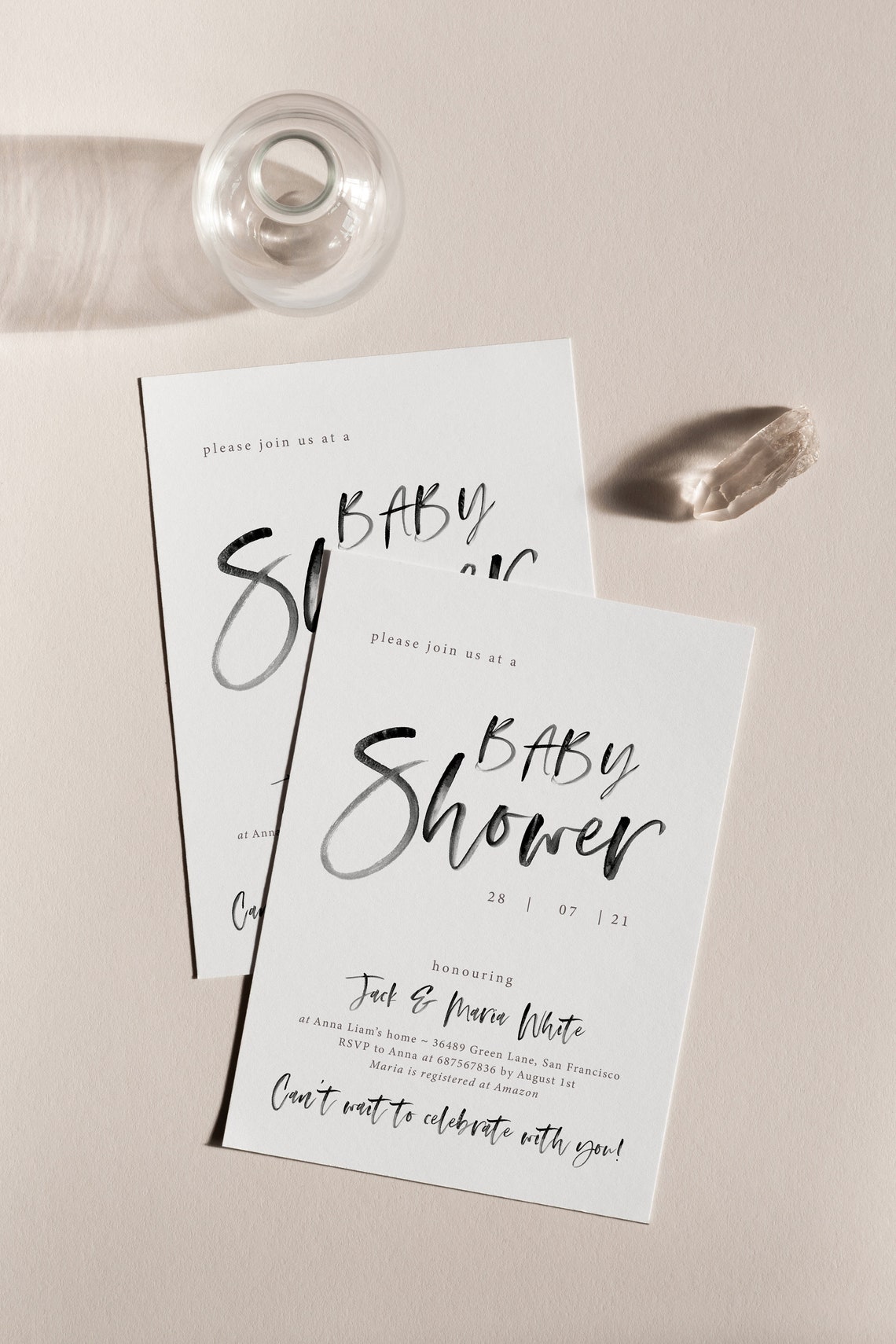 Baby Shower Invitation | Etsy