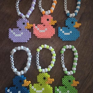 Duck Perler  Bracelets