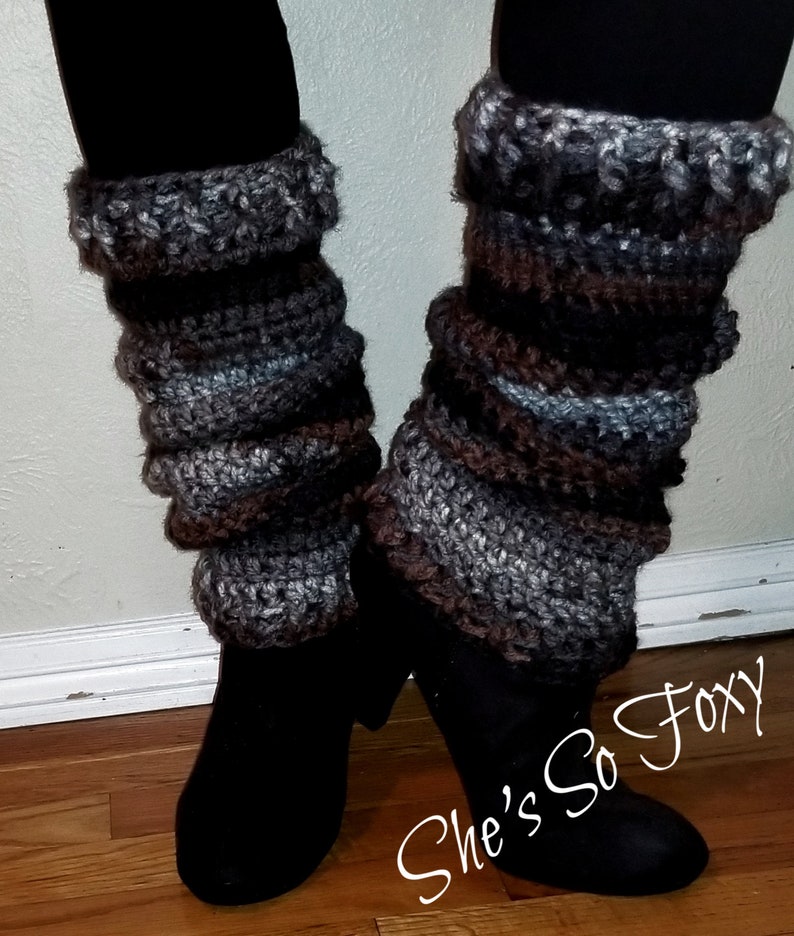 She's So Foxy Leg Warmers PDF Pattern imagem 2