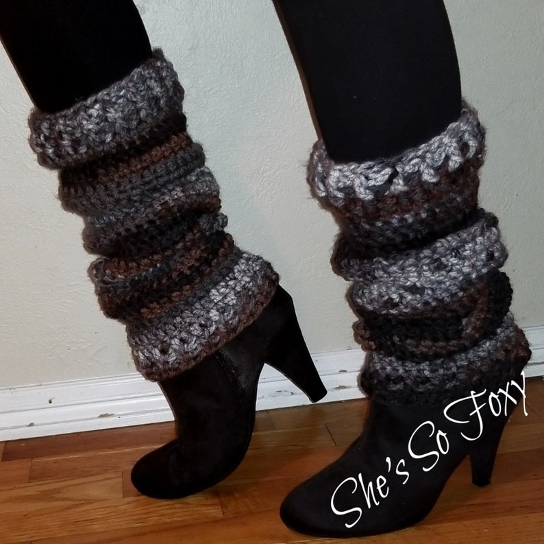 She's So Foxy Leg Warmers PDF Pattern imagem 1