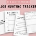 Job Application Tracker Digital Printable | Job Hunting Printable ...