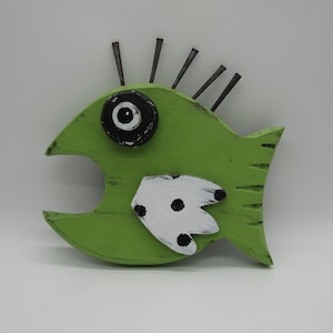 MUR DE BOIS POISSON