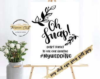 Download Hashtag Wedding Svg Etsy