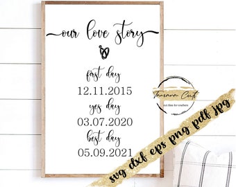 Free Free 269 Our Love Story Svg SVG PNG EPS DXF File