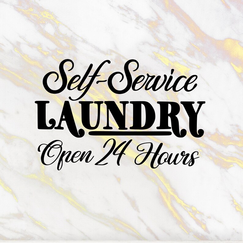 Self Service Laundry Sign Printable Farmhouse Laundry Sign - Etsy Hong Kong