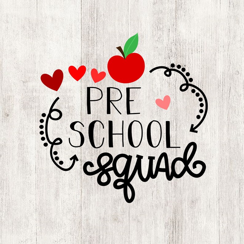 Download Preschool squad svg back to school design svg first day of ...