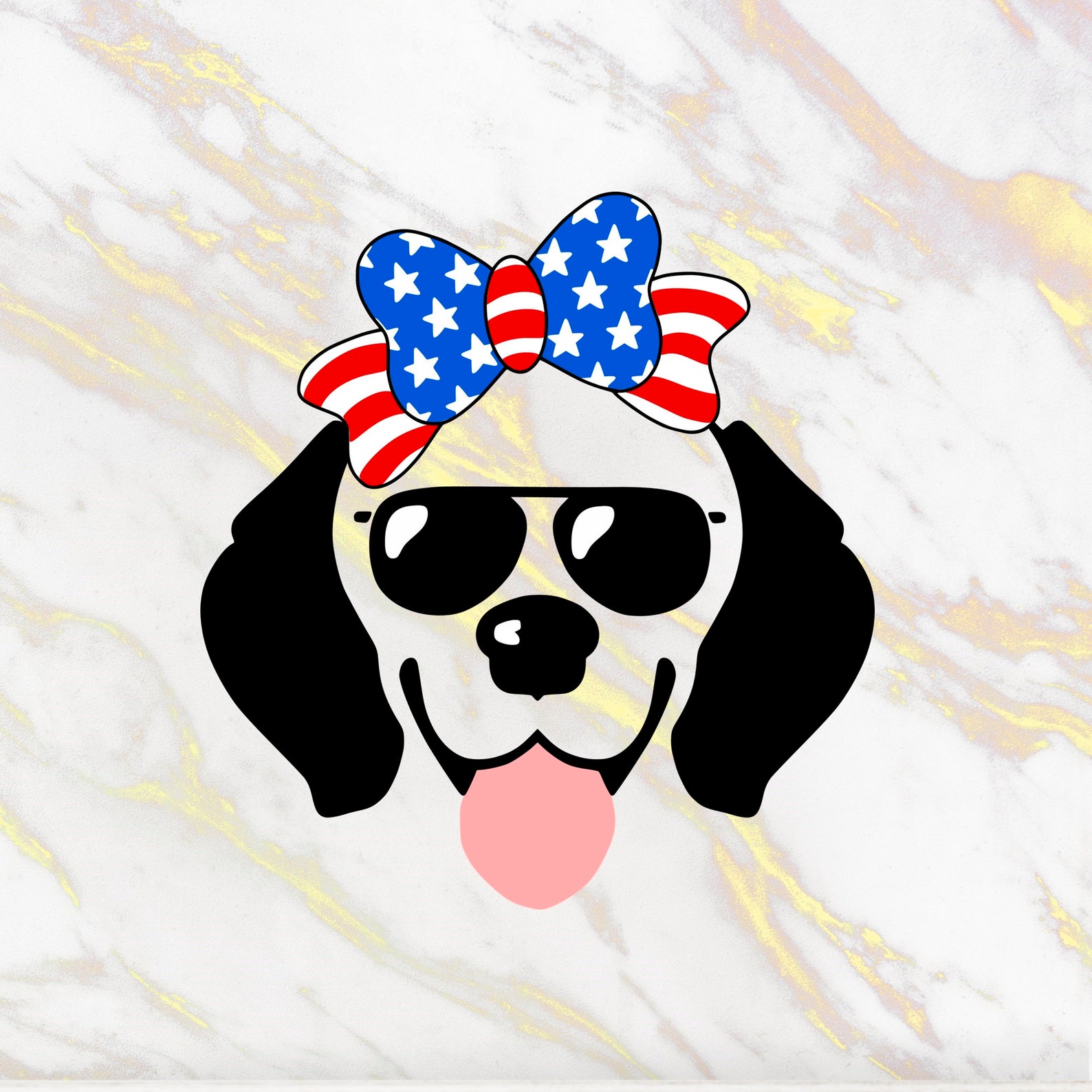 4th of july dog svg cute kids Independence day svg design | Etsy