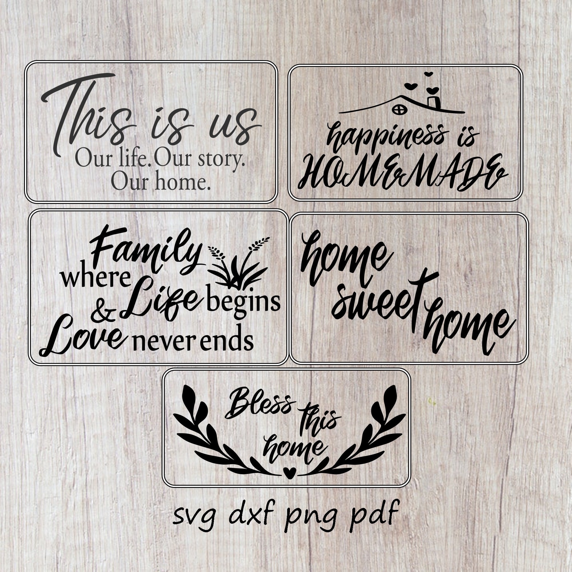 Free Free 307 Home Quotes Svg SVG PNG EPS DXF File