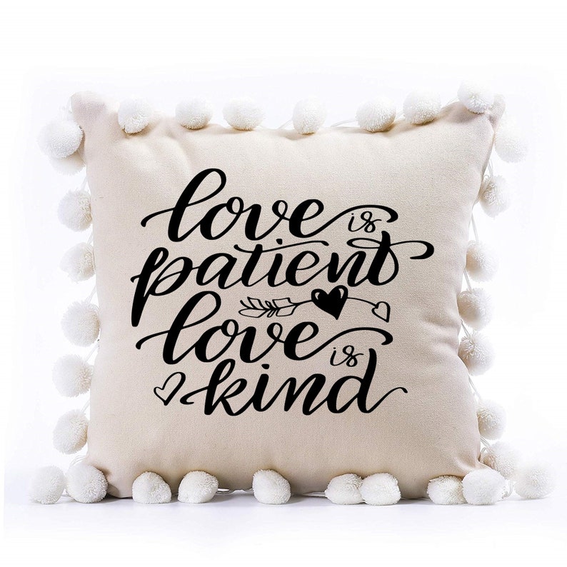 Download Love is patient love is kind svg Valentine quote svg | Etsy