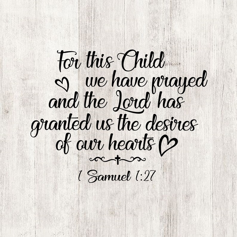 Free Free Free Svg For This Child We Have Prayed 1 SVG PNG EPS DXF File