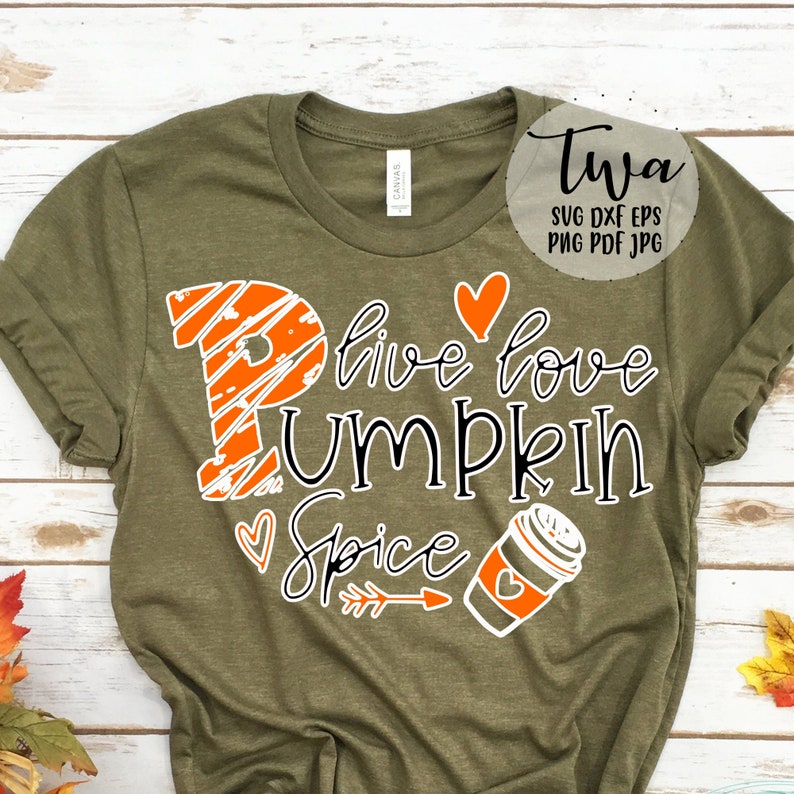 Download Live love pumpkin spice svg fall quote svg pumpkin spice | Etsy