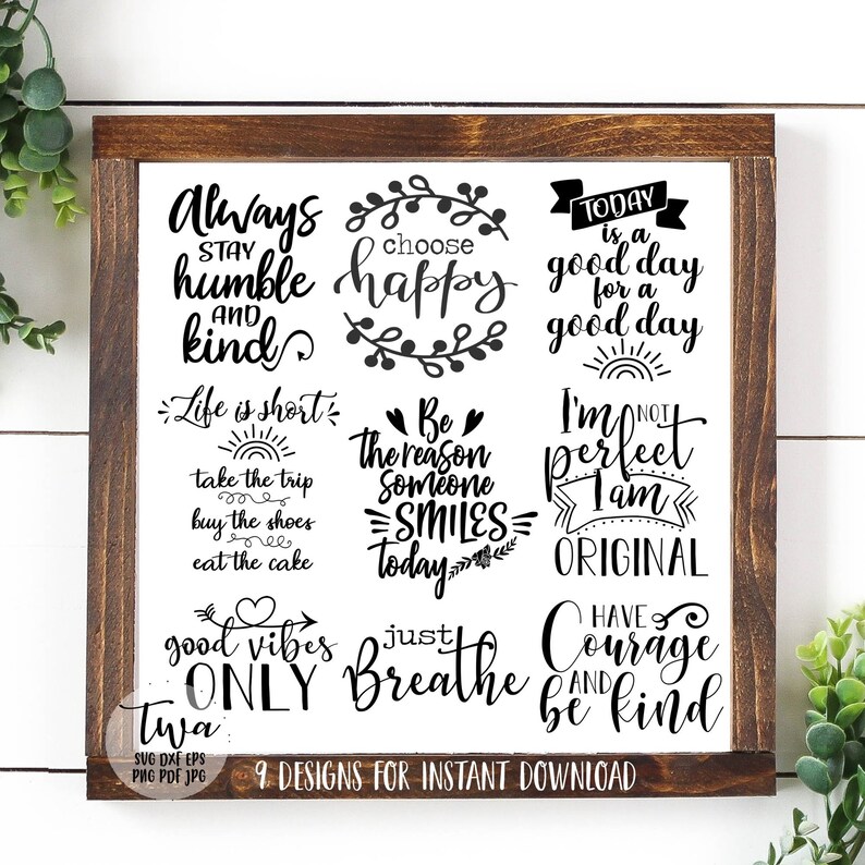 Download Inspirational svg bundle motivational quotes bundle 9 ...