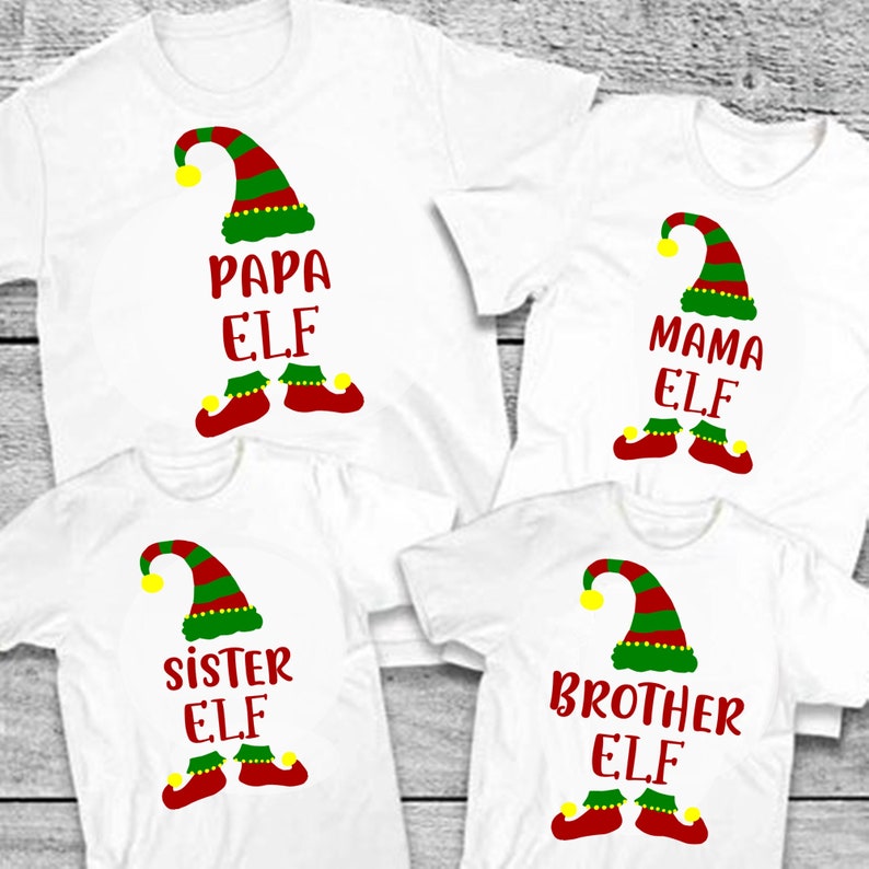 Download Family christmas svg for shirts family elf svg family | Etsy