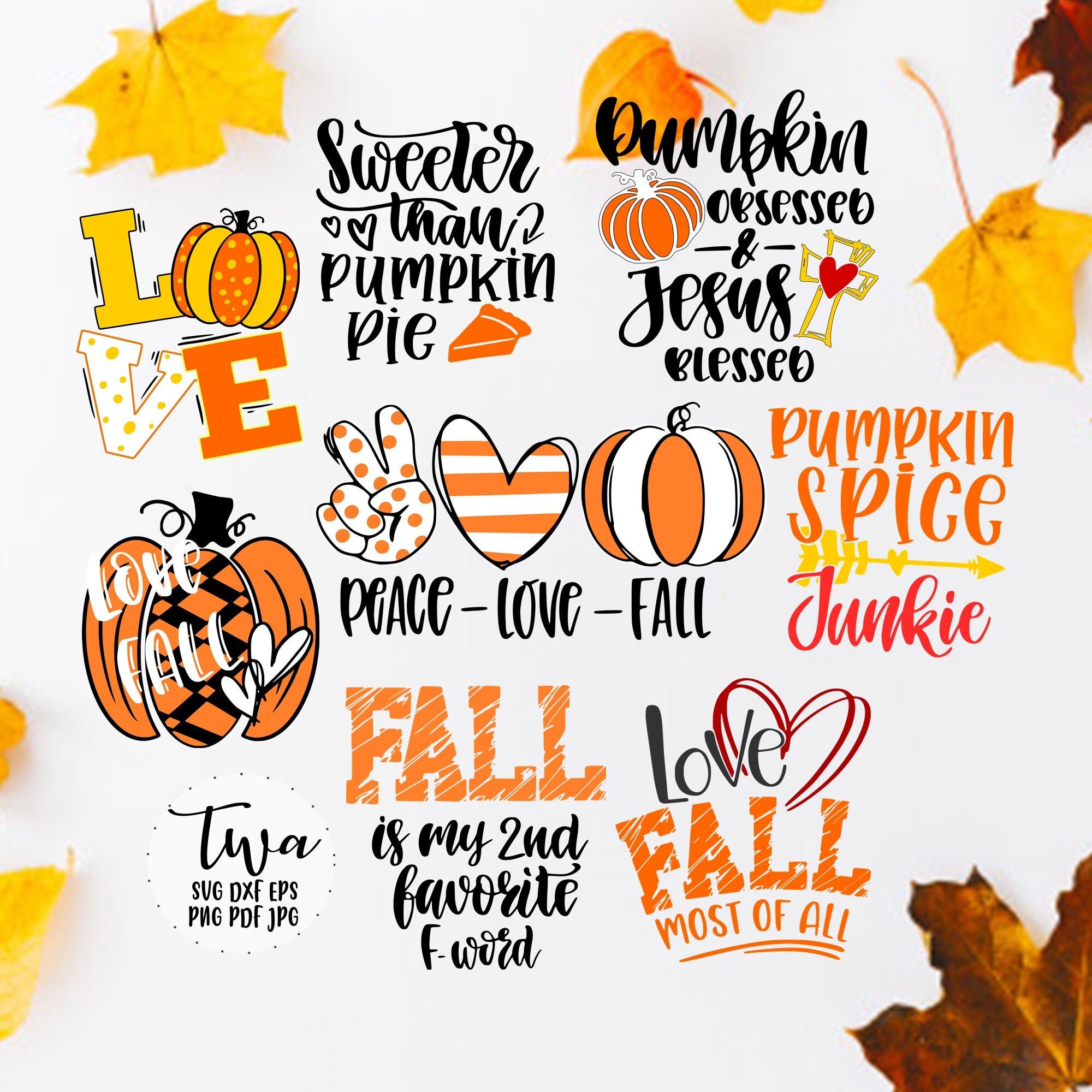 Fall Quotes Svg Bundle Autumn Shirt Svg Fall Sayings Set - Etsy