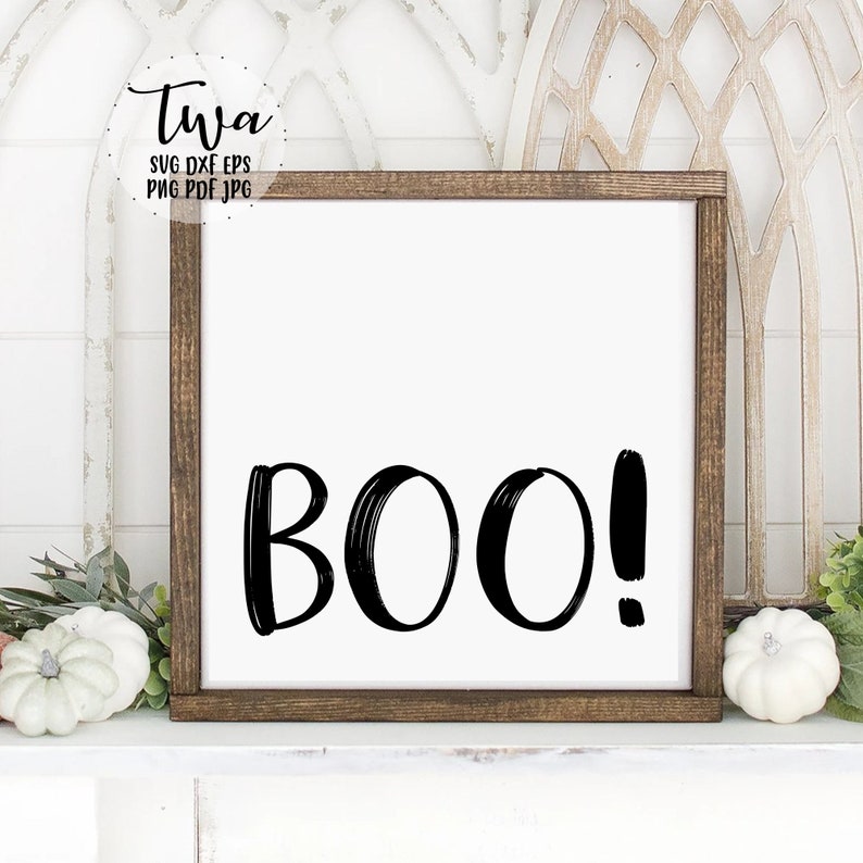 Download Halloween sign svg BOO sign svg scary decor svg Halloween ...