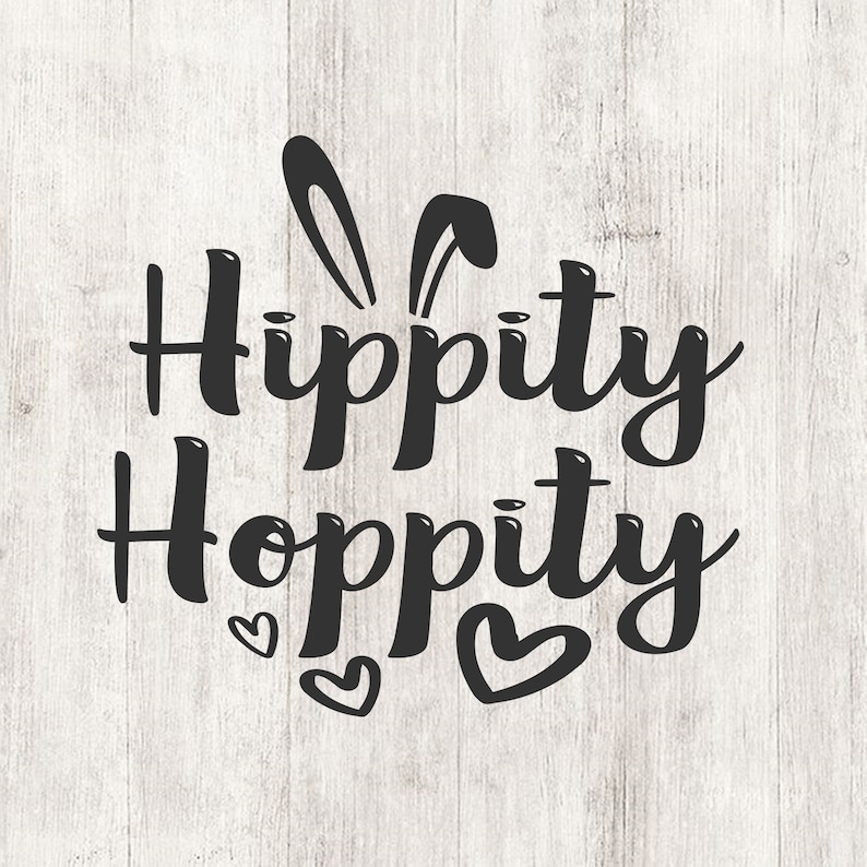 Hippity hoppity svg funny Easter shirt design for kids | Etsy