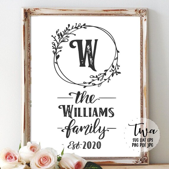 Free Free 170 Family Name Signs Svg SVG PNG EPS DXF File
