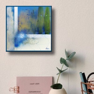 Eye-Catching Geometric Art on Canvas - Handmade Modern Wall Decor with a Unique Twist