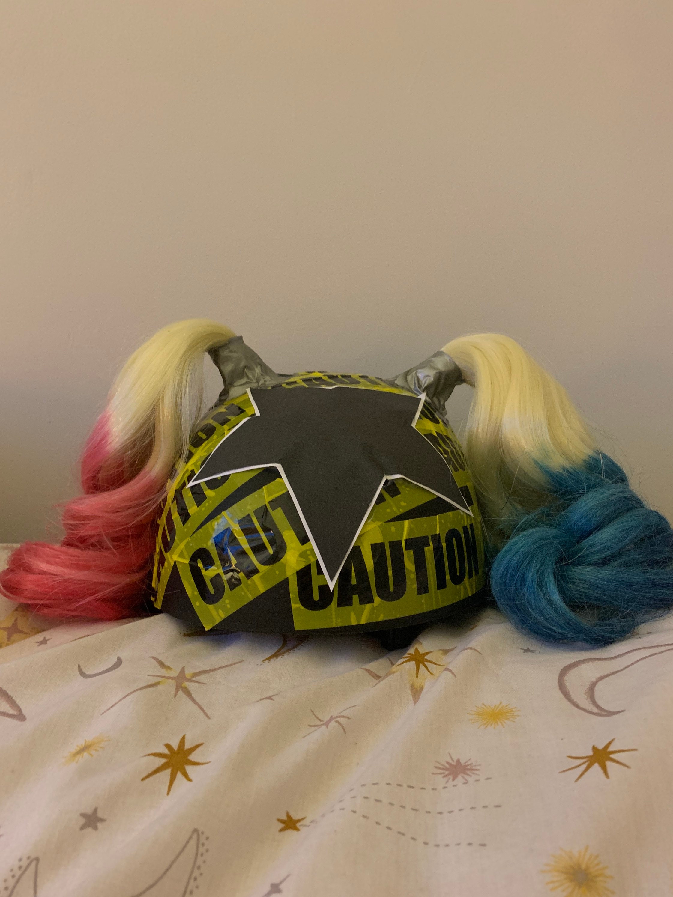 Harley Quinn roller derby helmet | Etsy