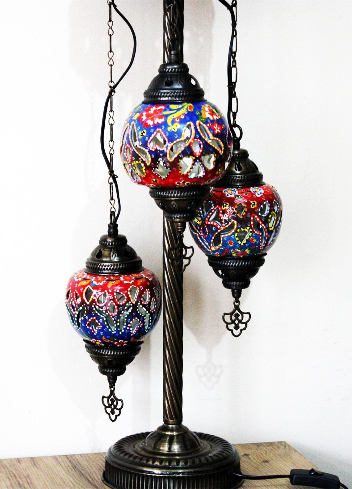 Vintage lamp corner lamp old lamp floor lamp wedding Etsy