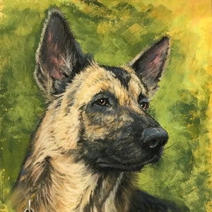 Custom Pet Portraits and Portraits by Lewis Testa From your Photos / All are examples of commissioned portraits. image 1