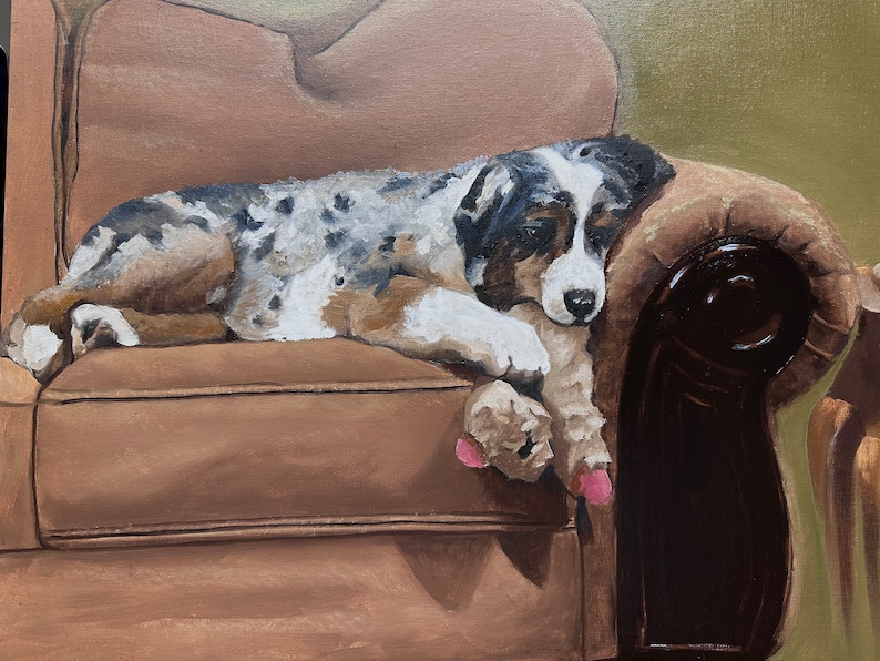 Custom Pet Portraits and Portraits by Lewis Testa From your Photos / All are examples of commissioned portraits. image 9