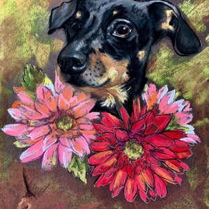Custom Pet Portraits and Portraits by Lewis Testa From your Photos / All are examples of commissioned portraits. image 4