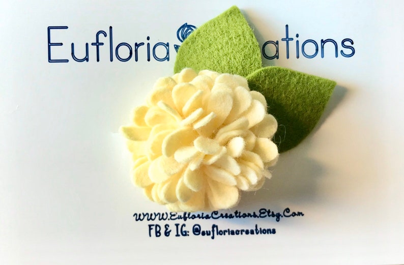 Felt Flowers Baby Girl Headband Toddler Hair Clip Felt Bows Felt Flower Pin,Summer Fashion
