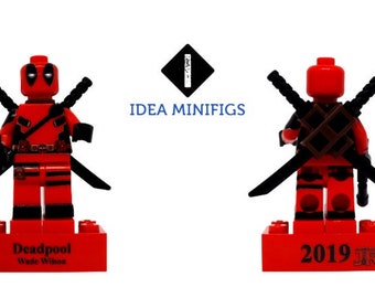 Custom UV Printed Deadpool, Classic, or Reverse Deadpool Models