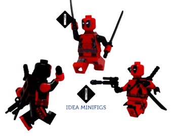 Custom UV Printed Deadpool, Classic, or Reverse Deadpool Models