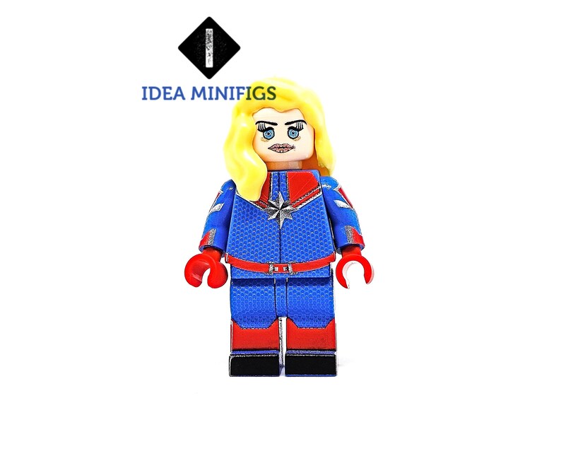 Captain marvel lego figure Clearance