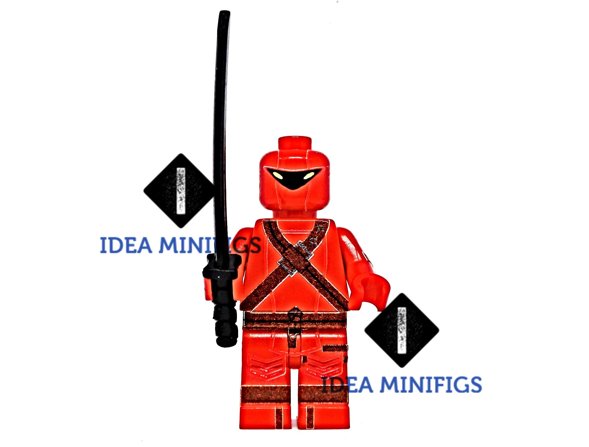 Custom UV Printed Hybrid Apex Ninja Battle Royale PUBG PS4 Xbox Pc Gamer Minifig Model Built of LEGO Minifigure Bricks Etsy UK