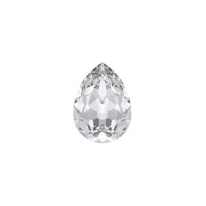 Cristallo Cabochon Goccia 4320 Crystal - misura 10x7 mm - Cristallo austriaco della miglior qualità - 1 pezzo per Creare gioielli DIY