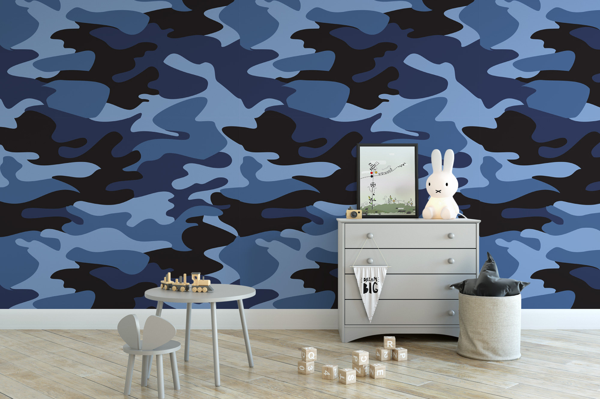 50 Blue Camouflage - Design Inspiration ideas
