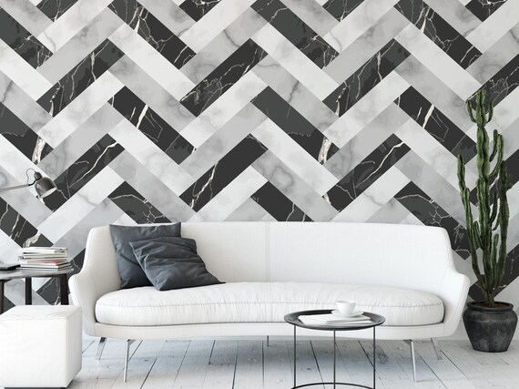 Wallpaper Peel and Stick Wallpaper Marble Luxury Herringbone - Etsy Australia Wallpaper Peel and Stick Wallpaper Marble Luxury Herringbone - Etsy Australia